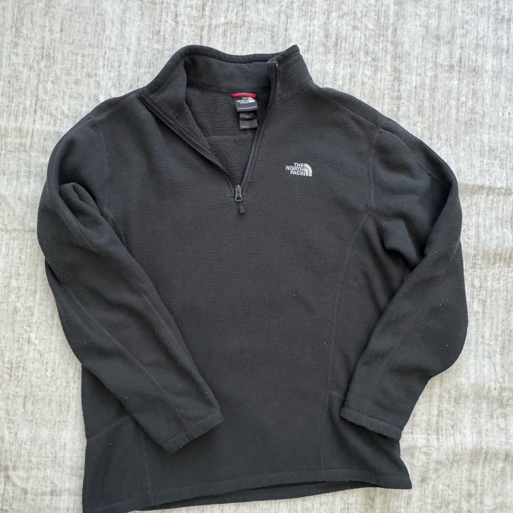 The North Face Men's Zip-Up Black Sweater